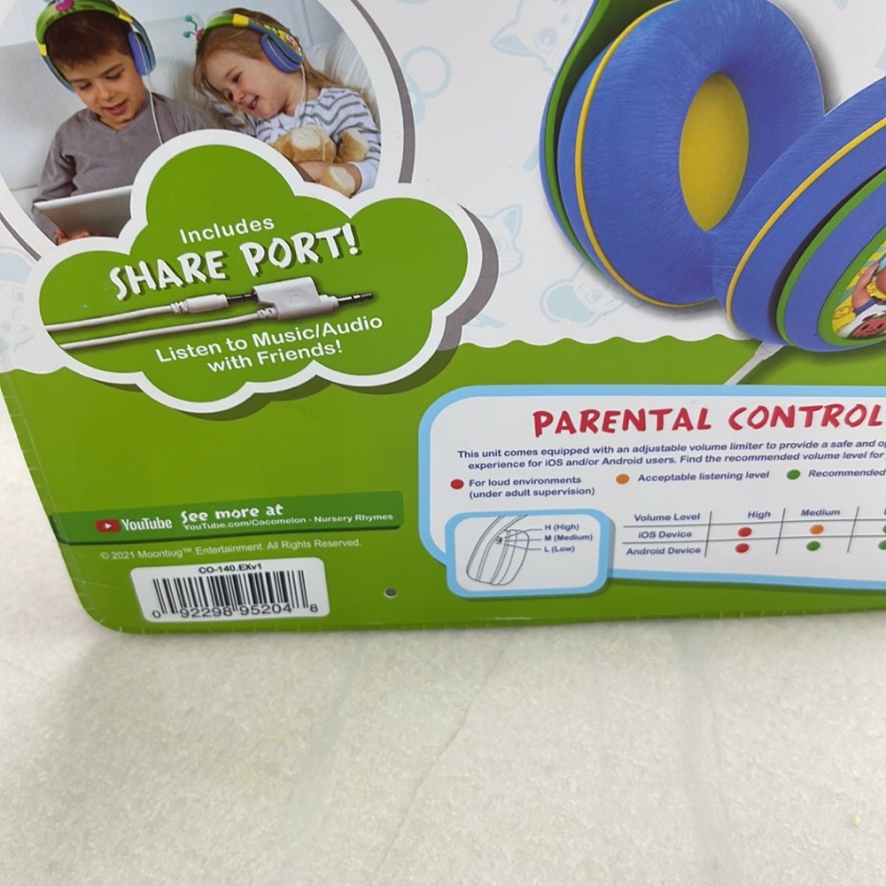 Coco melon Headphones for Kids - Picture 2 of 2